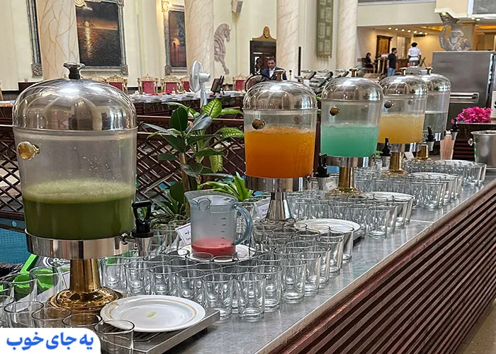 صبونه در هتل داریویش کیش