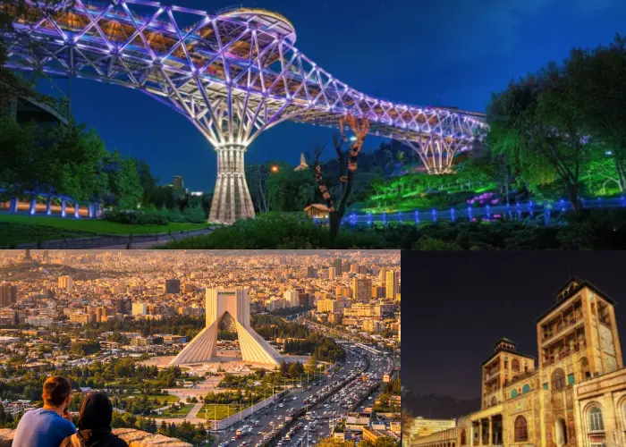 لیست تفریحات شبانه تهران شبگردی