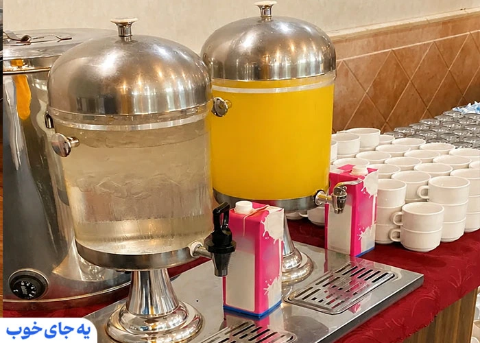 منوی صبحانه در هتل سارا کیش