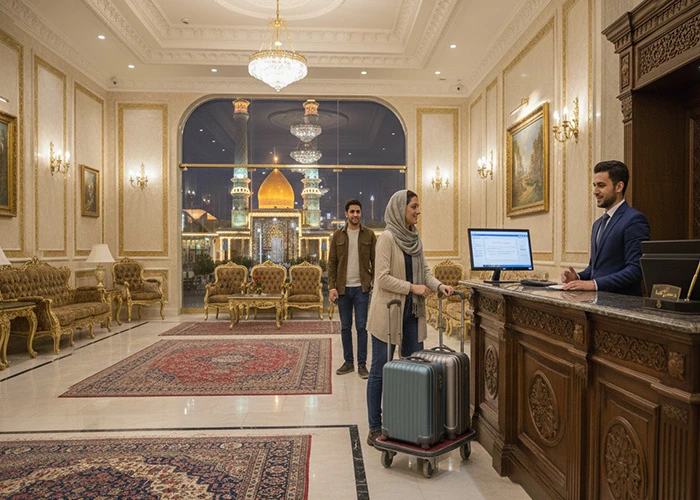 اقامت در نزدیکی حرم شاه عبدالعظیم