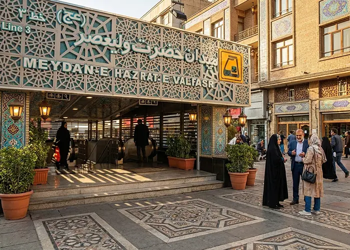 هتل ارزان تهران میدان ولیعصر