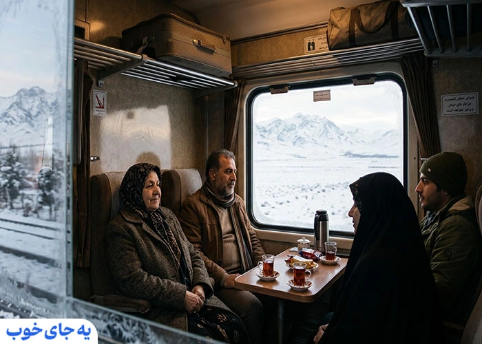 تور ارزان مشهد از تهران با قطار