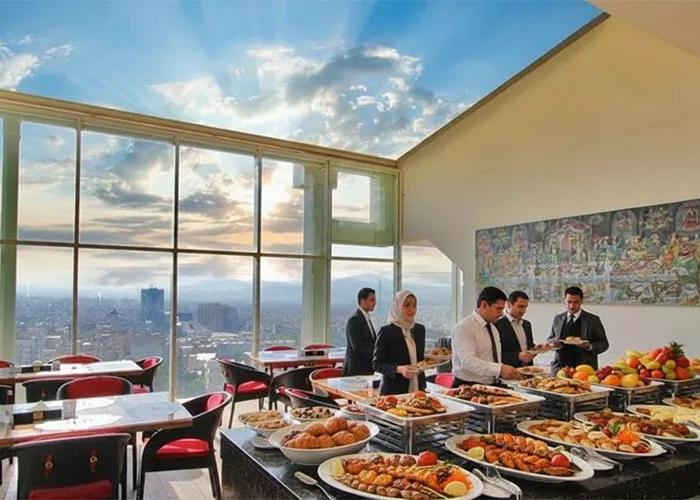 عکس بهترین هتل با صبحانه ناهار شام در تهران
