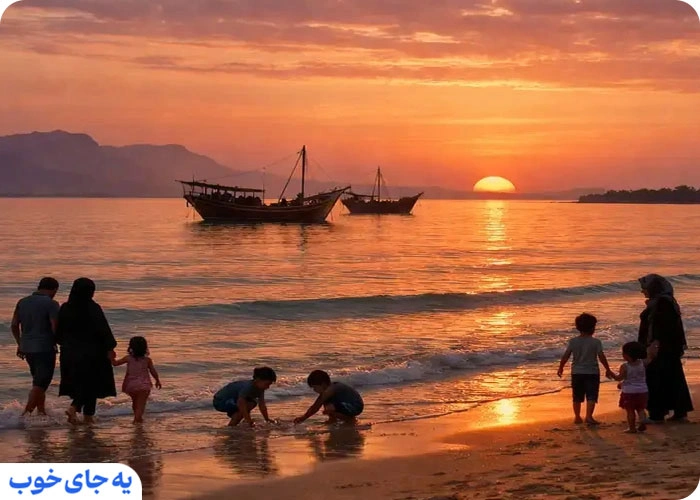بهترین سواحل خانوادگی قشم