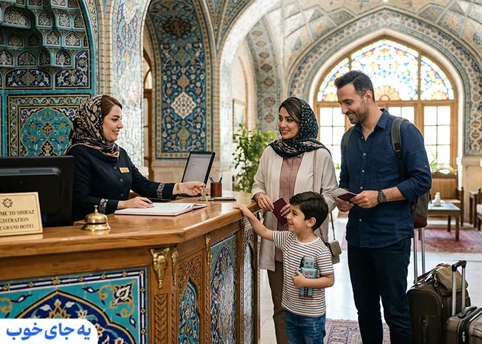 رزرو هتل های ارزان شیراز