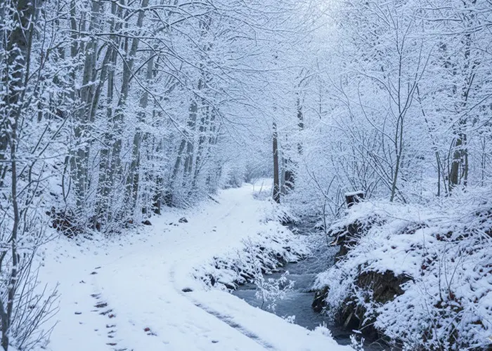 جاغرق با مسیرهای برفی دیدنی