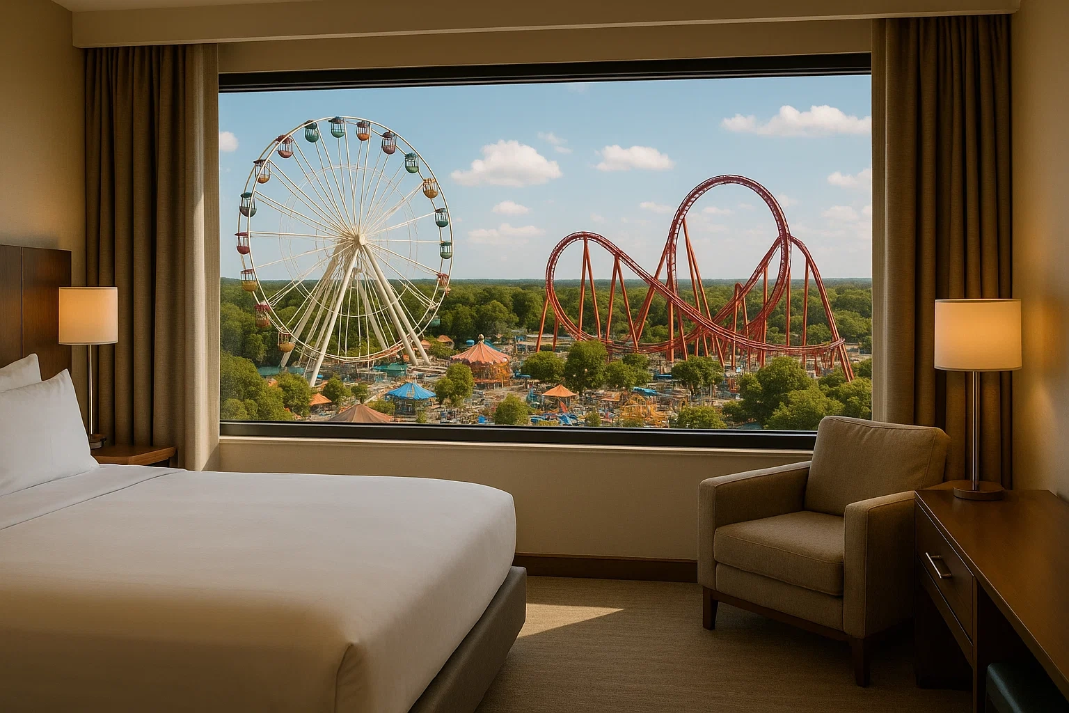 هتل های نزدیک شهربازی مشهد