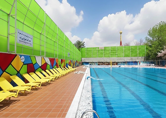 استخرهای روباز تهران