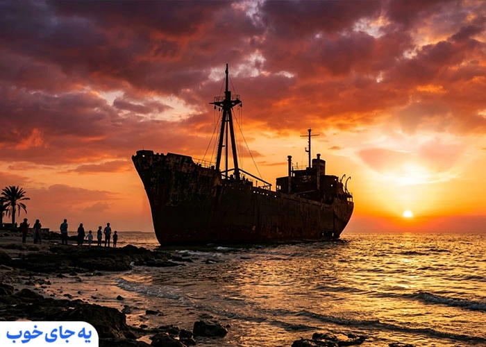 غروب های کشتی یونانی