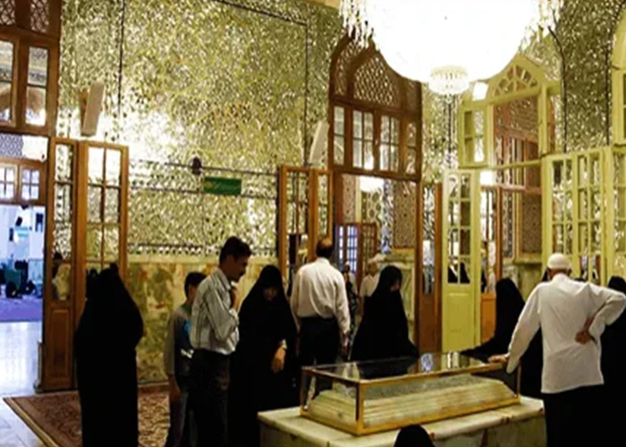 مقبره شیخ بهایی در حرم امام رضا