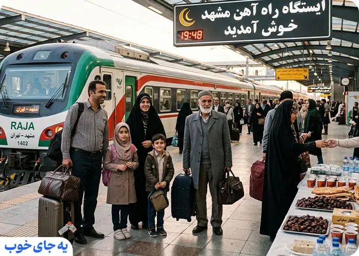 تور مشهد از تهران برای خانواده