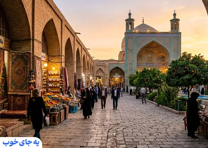 جاهای دیدنی شیراز در تابستان