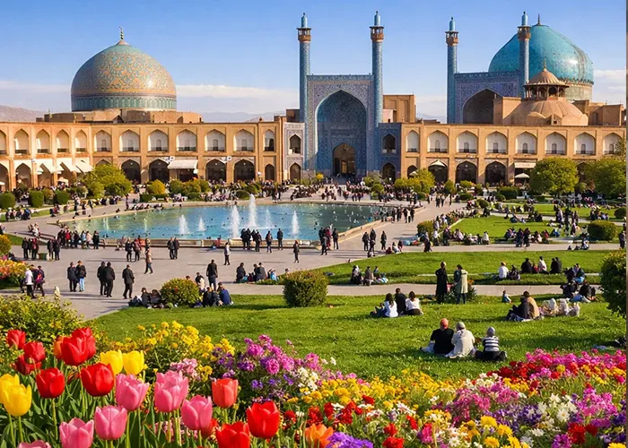 معروف ترین جاهای دیدنی اصفهان در بهار به همراه اقامتگاه ها