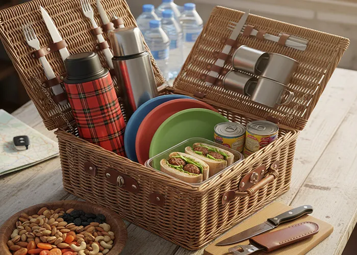 خوراکی و ظروف پذیرایی