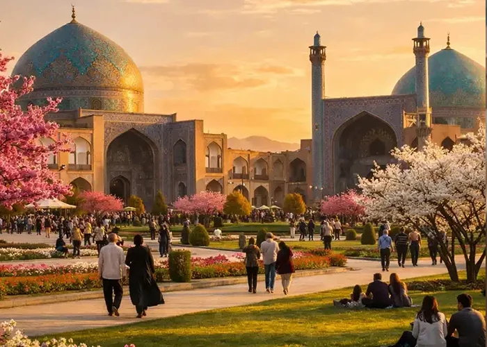 جاهای دیدنی رایگان اصفهان؛ گشتوگذار اقتصادی در فصل شکوفهها