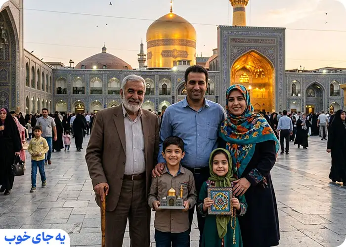 تور مشهد ازتهران برای خانواده