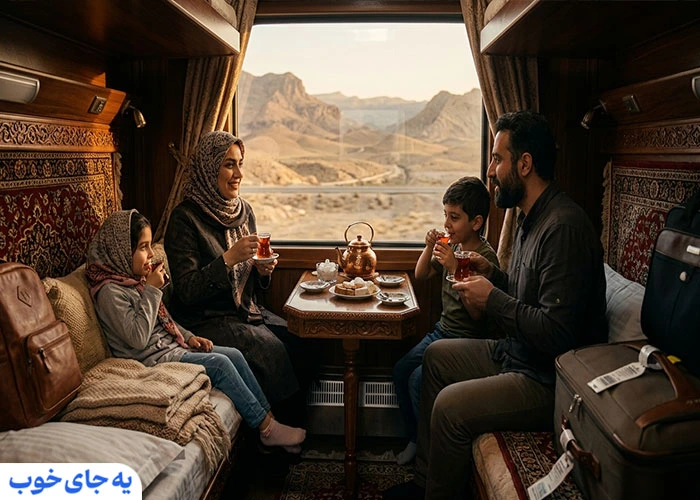 تور مشهد از تهران با قطار