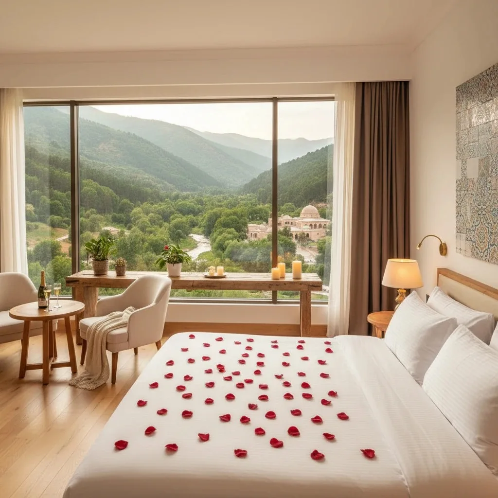 هتل های شاندیز برای ماه عسل