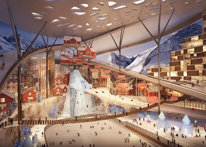 پارک برفی پنگوئن