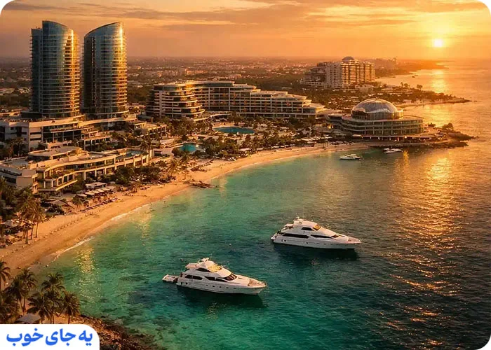لیست انواع هتل های لوکس کیش