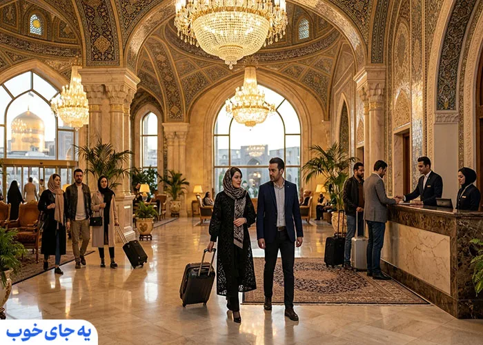 هتل های محبوب در تور مشهد از تهران