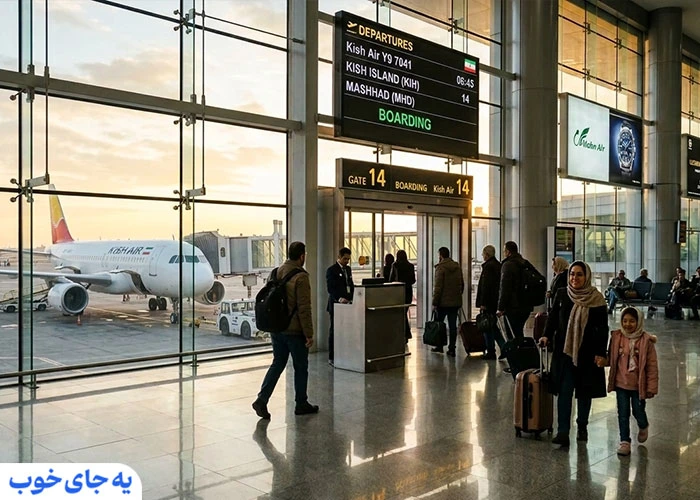 تور کیش از مشهد