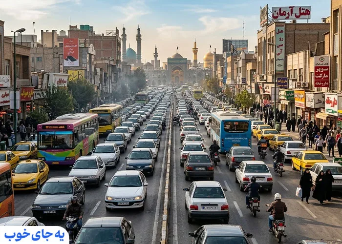 تور اقساطی مشهد از قزوین