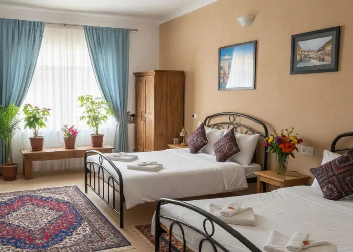 مسافرخانه قشم ارزان - یه جای خوب