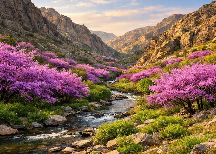 جاهای دیدنی مشهد در بهار
