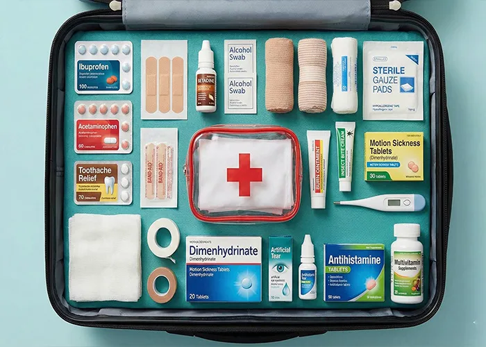 دارو و جعبه کمکهای اولیه