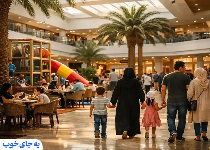 امکانات رفاهی مراکز خرید قشم