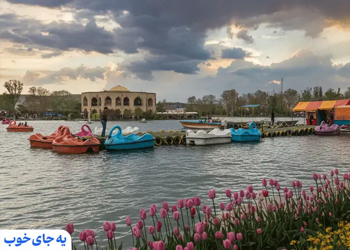 قایق سواری در ائل گلی تبریز قایق سواری در ائل گلی تبریز