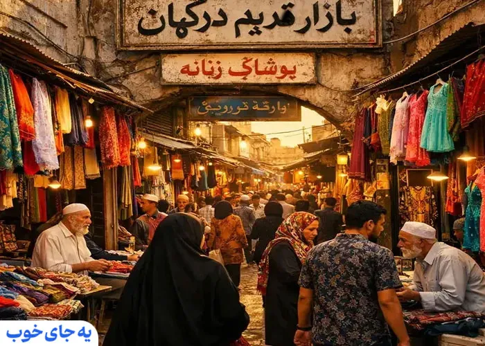 بازار درگهان قشم