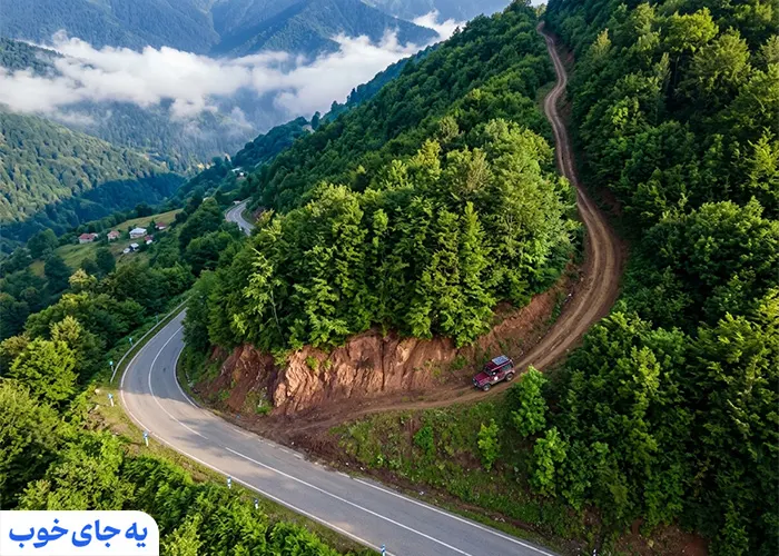 جنگلهای ییلاق گرسماسر در ارتفاعات رامسر جنگلهای ییلاق گرسماسر در ارتفاعات رامسر