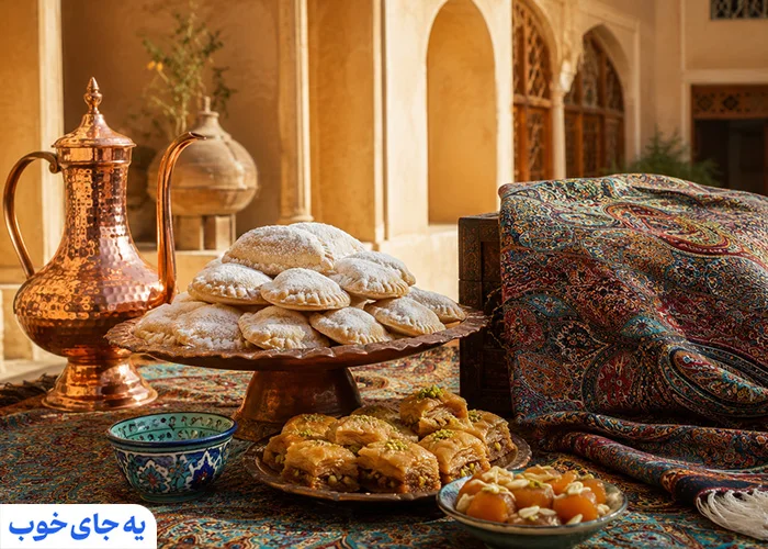 سوغات یزد  از شیرینی‌های سنتی اصیل
