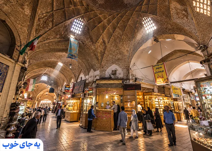معماری بازار خان و پلان بازار