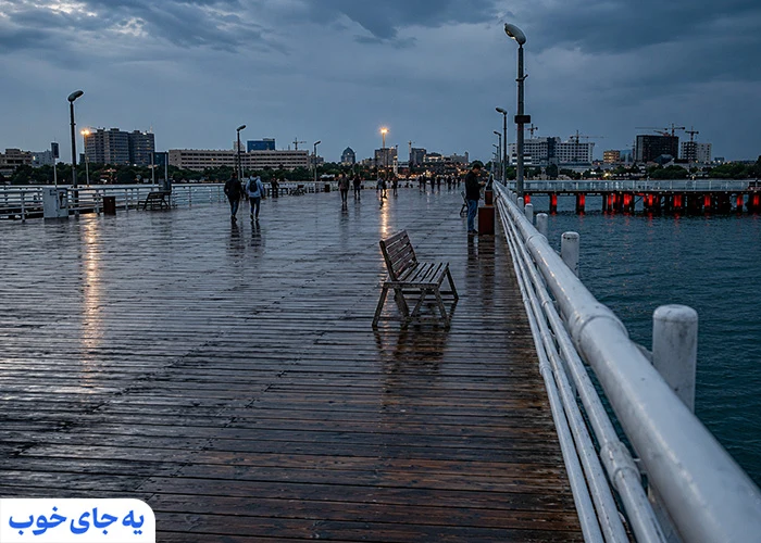 اسکله بزرگ تفریحی کیش