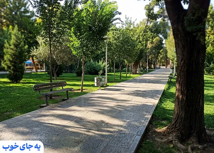 نقشه پارک ناژوان اصفهان و بخش‌های مختلف آن