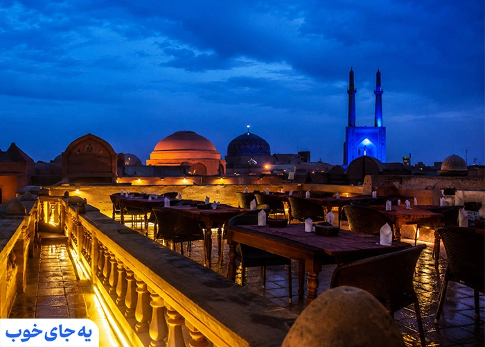 رستوران مارکوپولو | از زیباترین رستوران های یزد 