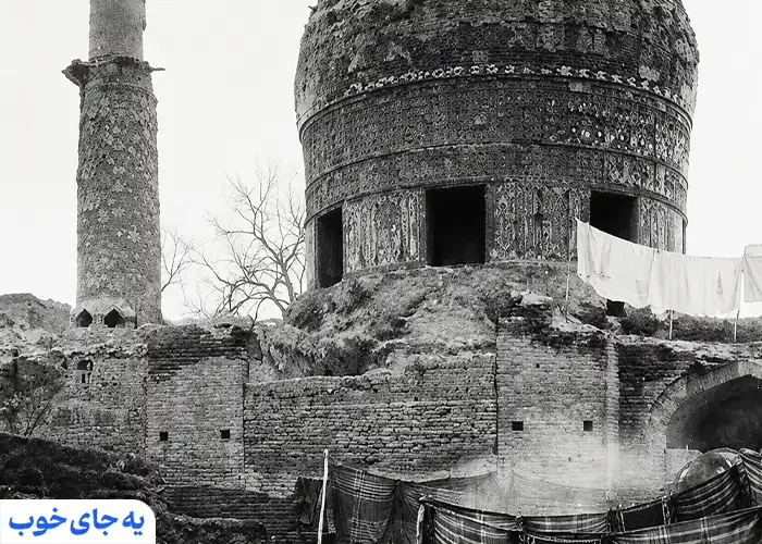 تصاویر قدیمی مسجد شاه مشهد