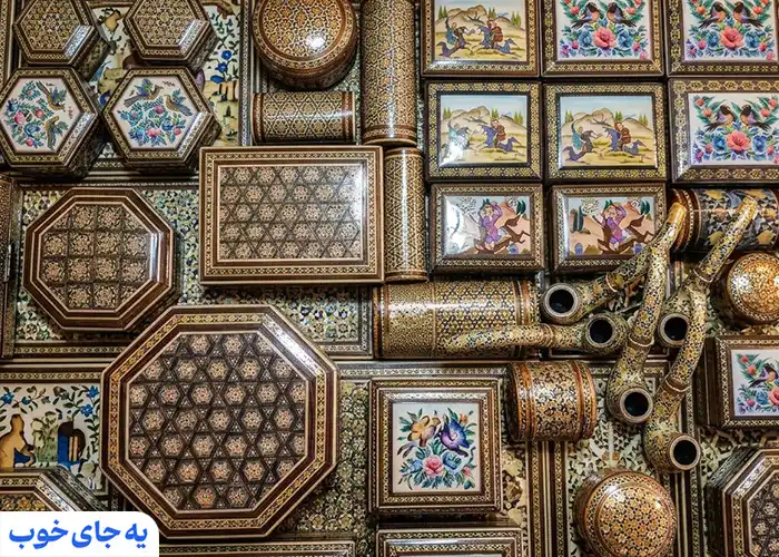 هنرهای نقاشی و تزیینی سوغات شیراز