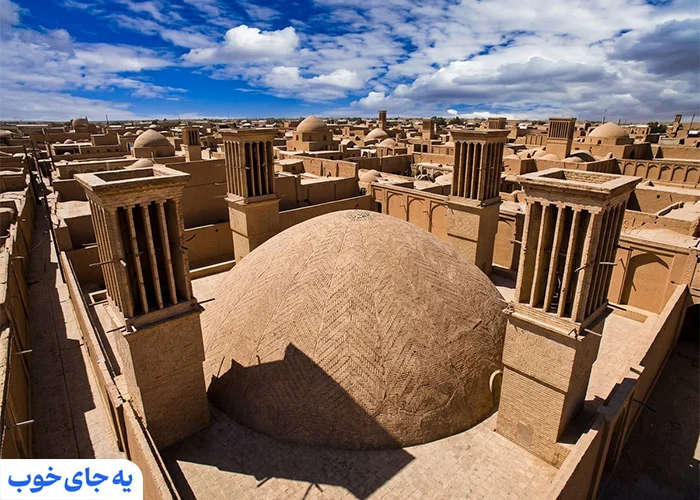 آب‌انبار شش بادگیر |‌ از خاص‌ترین جاهای دیدنی یزد