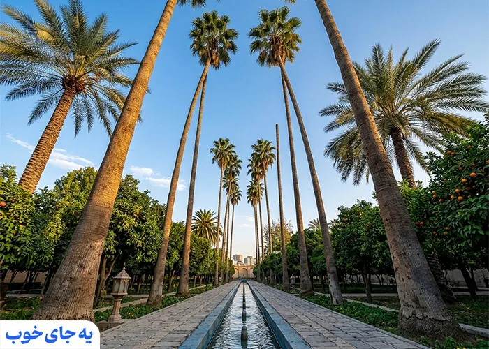 باغ طاووس و طبیعت باغ دلگشا
