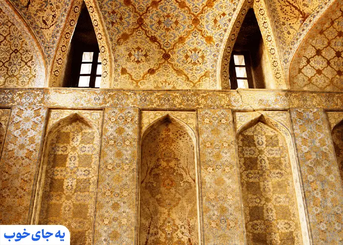 نقش و نگار های مسجد حکیم اصفهان نقش و نگار های مسجد حکیم اصفهان