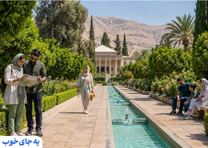 نکات بازدید از باغ های شیراز