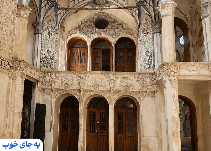 آدرس دقیق خانه بروجردی های کاشان آدرس دقیق خانه بروجردی های کاشان