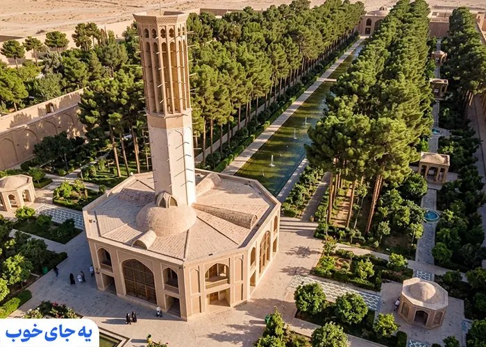 ساعت بازدید و هزینه ورودی باغ دولت آباد یزد