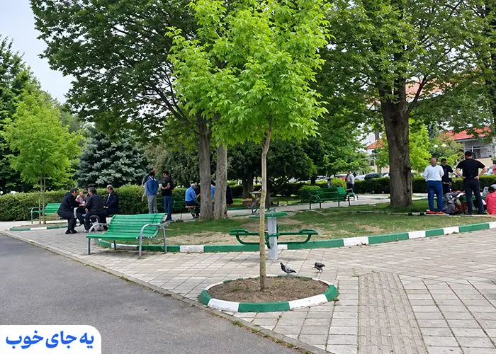  مسیر پیاده روی و فضای سبز