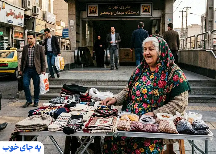 بازار دستفروشان تهران کجاست؟ بازار دستفروشان تهران کجاست؟