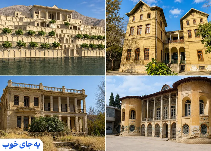 کدام باغ‌های شیراز قابل‌بازدید نیستند؟